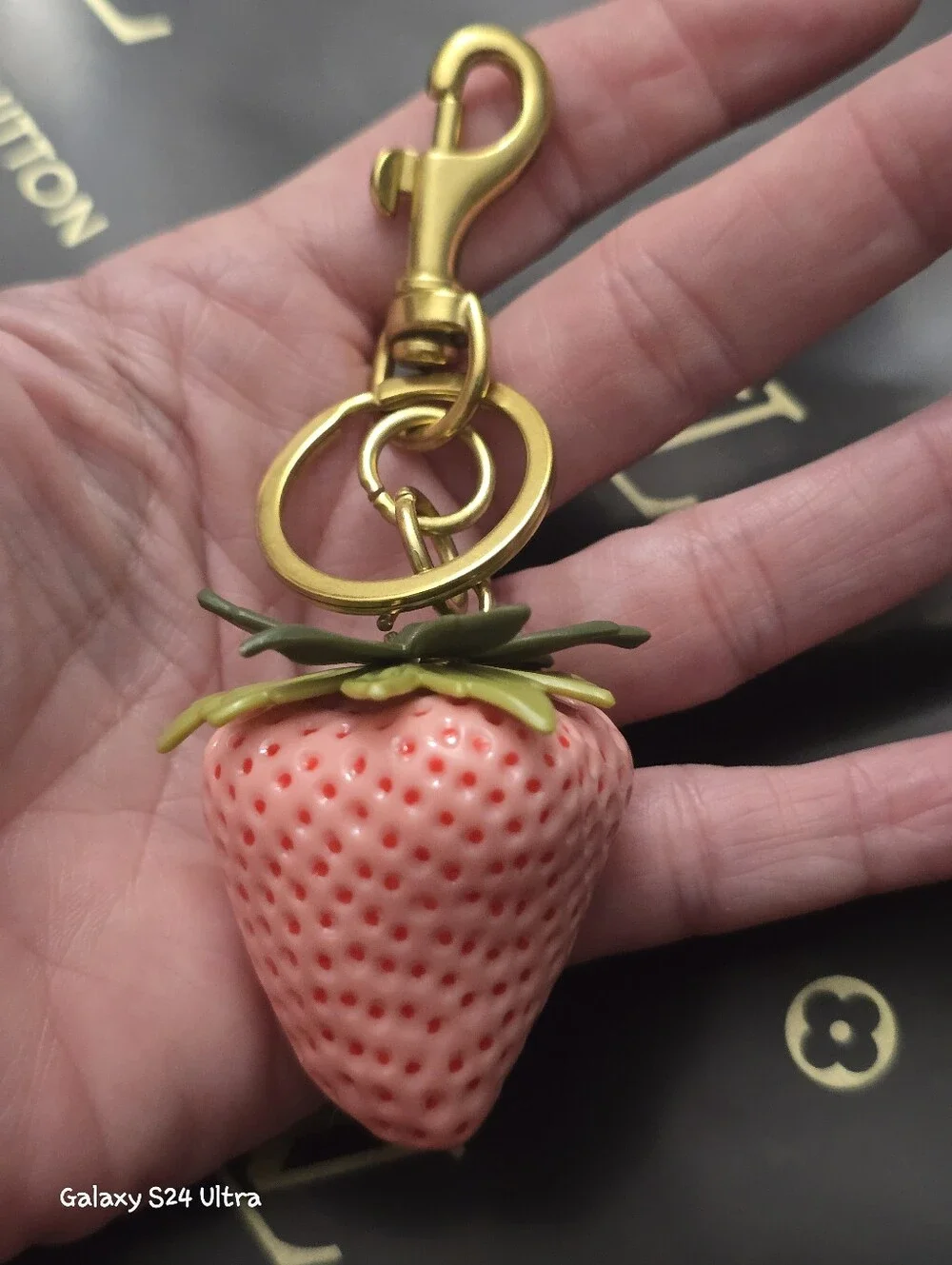 Strawberry 🍓 Bag Charm/ Keychain NEW
